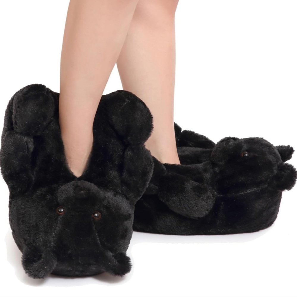 FUZZY TEDDY BEAR Slippers